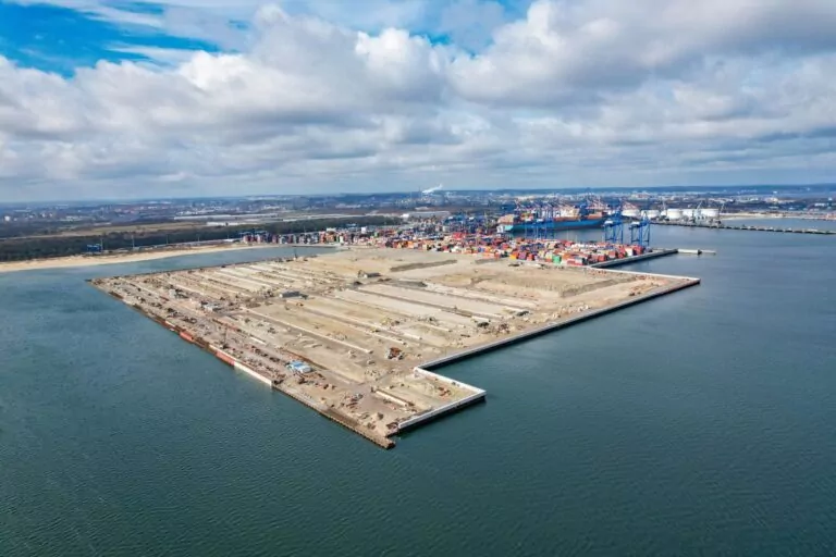 Baltic Hub. Kamień węgielny pod budowę terminalu T3 (FOTO: Baltic Hub)