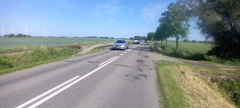 Utrudnienia w ruchu na drodze do Stegny i Krynicy Morskiej (FOTO: ZDW)