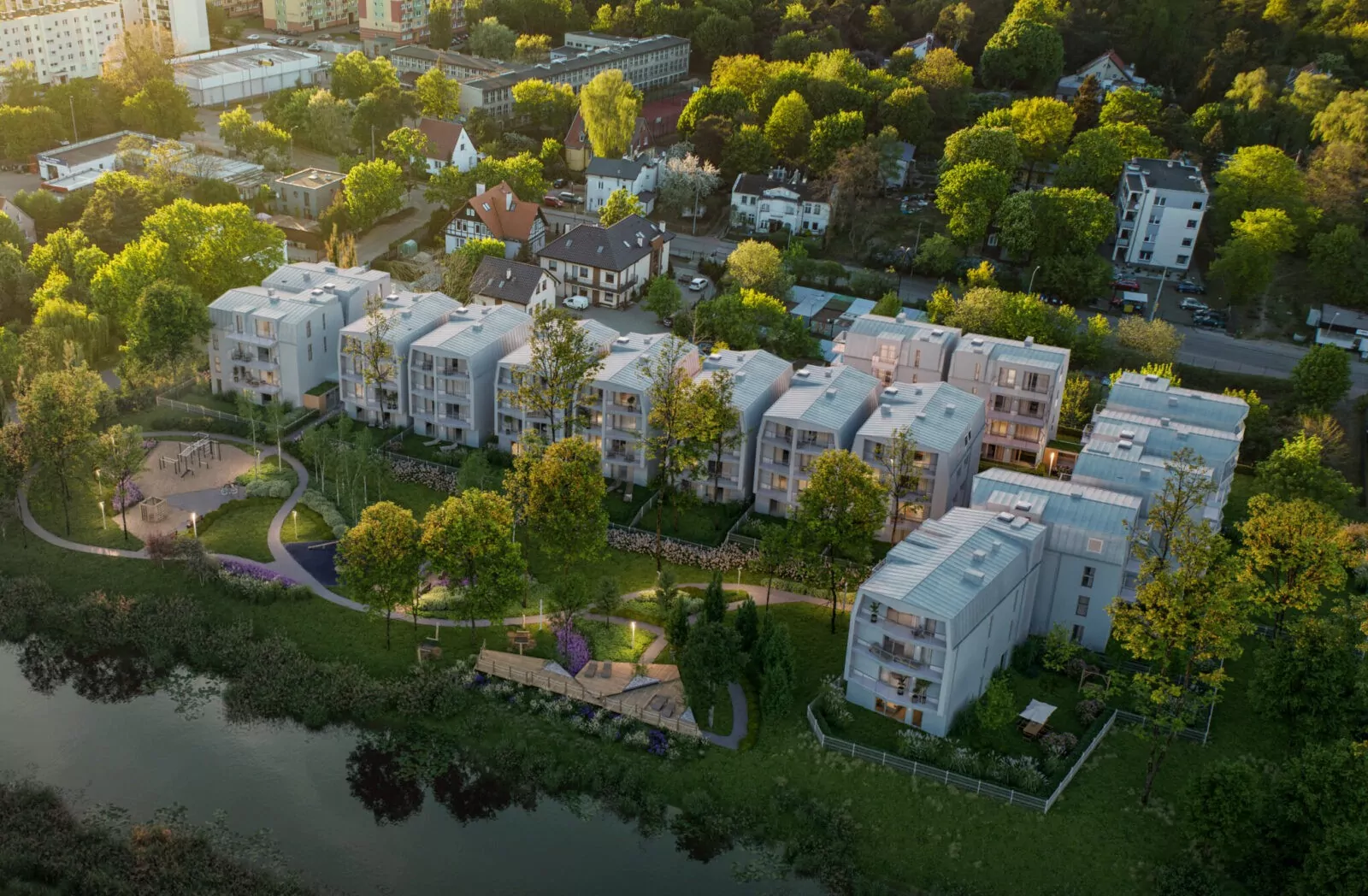 Nowe osiedle na gdańskich Stogach (FOTO: Atal)