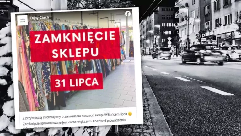 Sklep "Fajny Ciuch" w Gdyni zamknięty z powodu wysokich kosztów (FOTO: canva.com/Facebook.com)