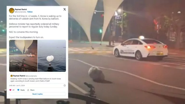 Prowokacja na granicy. Korea Północna wysyła balonami śmieci (FOTO: canva.com)