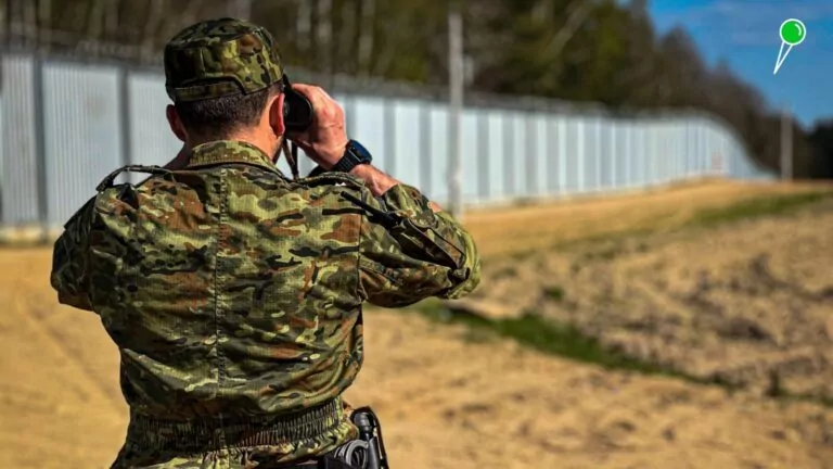 Ponad tysiąc strzałów ostrzegawczych na granicy z Białorusią (FOTO: Straż Graniczna/X)
