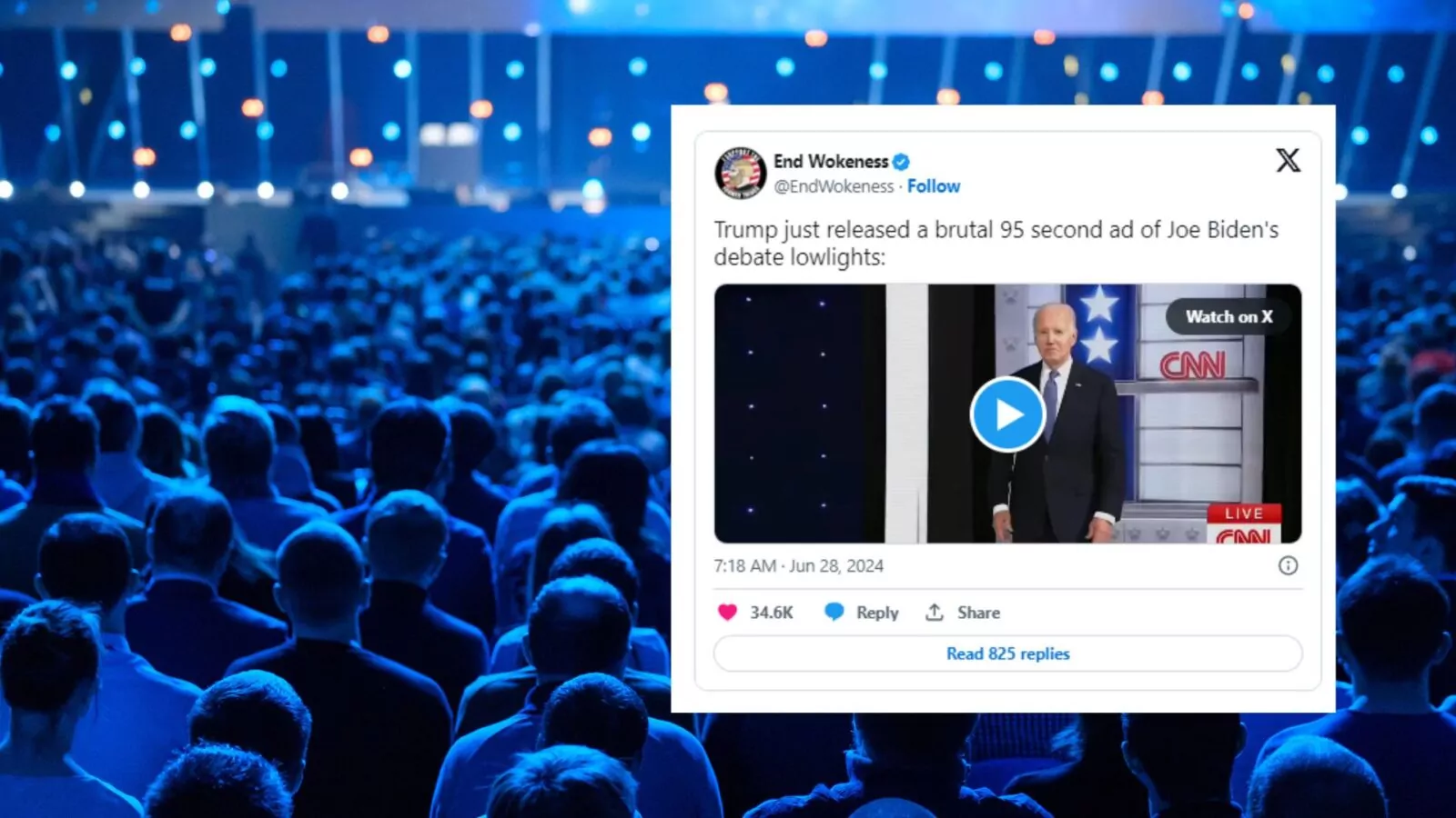 Pojedynek Biden kontra Trump. Starcie gigantów (FOTO: canva.com/X)