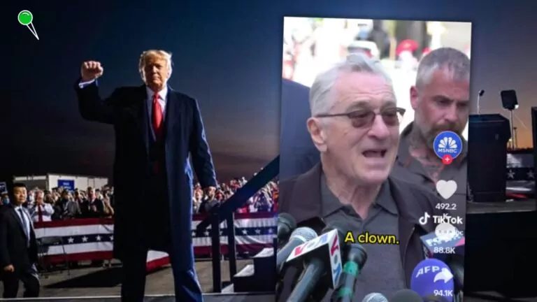 De Niro skrytykował Trumpa i... stracił nagrodę (FOTO: Tik Tok/Facebook/msnbc)