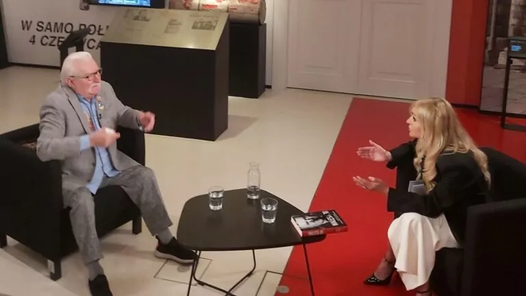 Lech Wałęsa grzmiał w TVN24 na Olejnik (FOTO: Lech Wałęsa/Facebook)