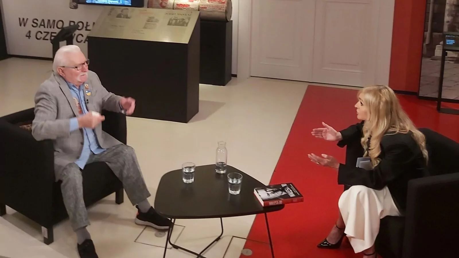 Lech Wałęsa grzmiał w TVN24 na Olejnik (FOTO: Lech Wałęsa/Facebook)