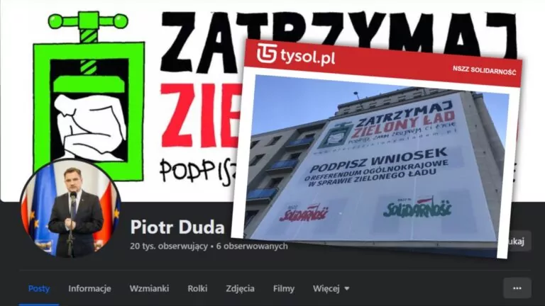 Władze Gdańska naliczają Solidarności 2,5 tys. zł kary dziennie (FOTO: tysol.pl/Facebook)