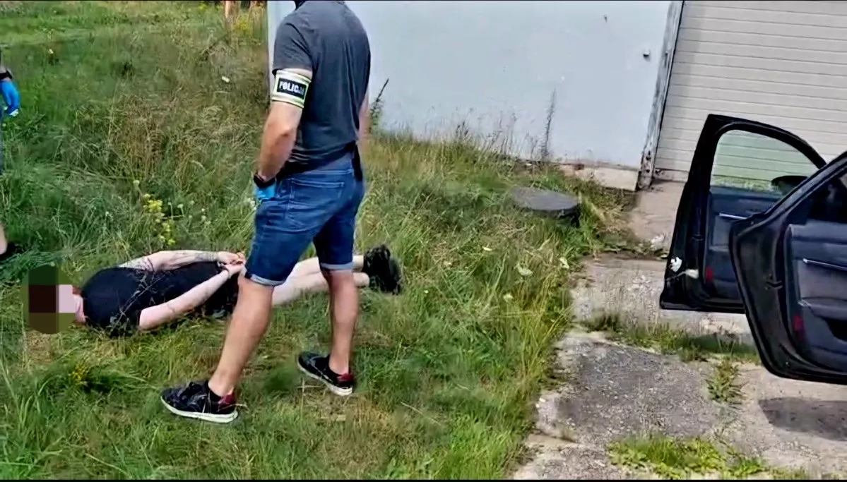 Likwidacja mega-laboratorium. 200 kg narkotyków, 2 zatrzymanych (FOTO: KWP Gdańsk)