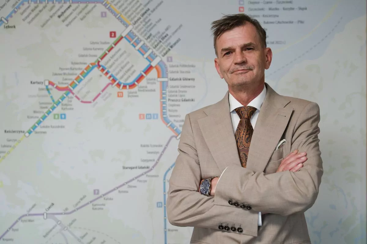 SKM trafiła "w ręce" ludzi Mieczysława Struka. Na zdjęciu nowy prezes Eugeniusz Manikowski (FOTO: PKP)