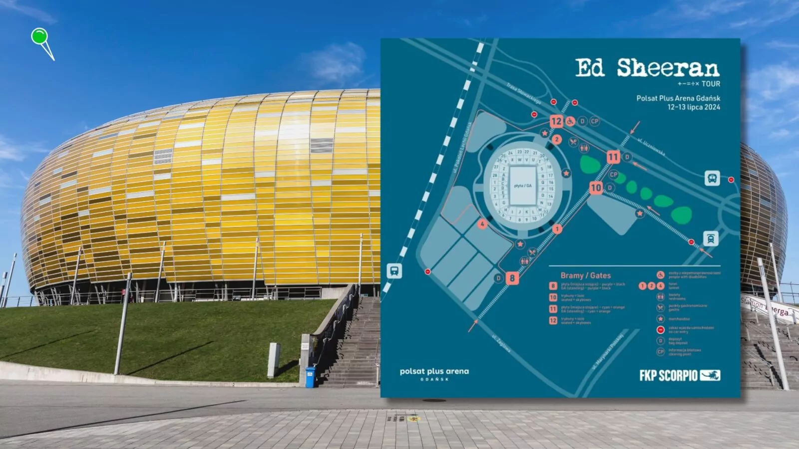Koncert Eda Sheerana. Jak dotrzeć na stadion w Gdańsku? (FOTO: mat. prasowe)
