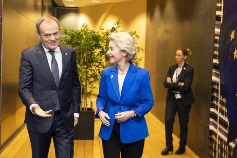 Dążenie do autorytaryzmu liberalnej lewicy w Polsce z poparciem Brukseli (FOTO: Lukasz Kobus/EU)