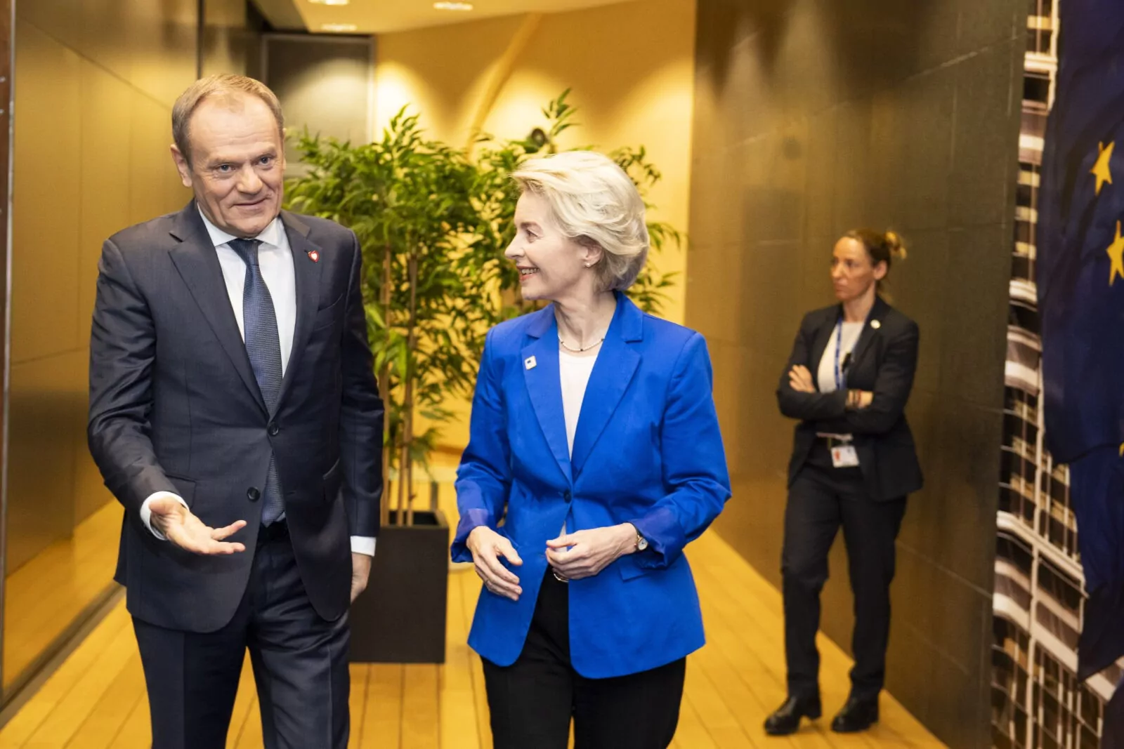 Dążenie do autorytaryzmu liberalnej lewicy w Polsce z poparciem Brukseli (FOTO: Lukasz Kobus/EU)