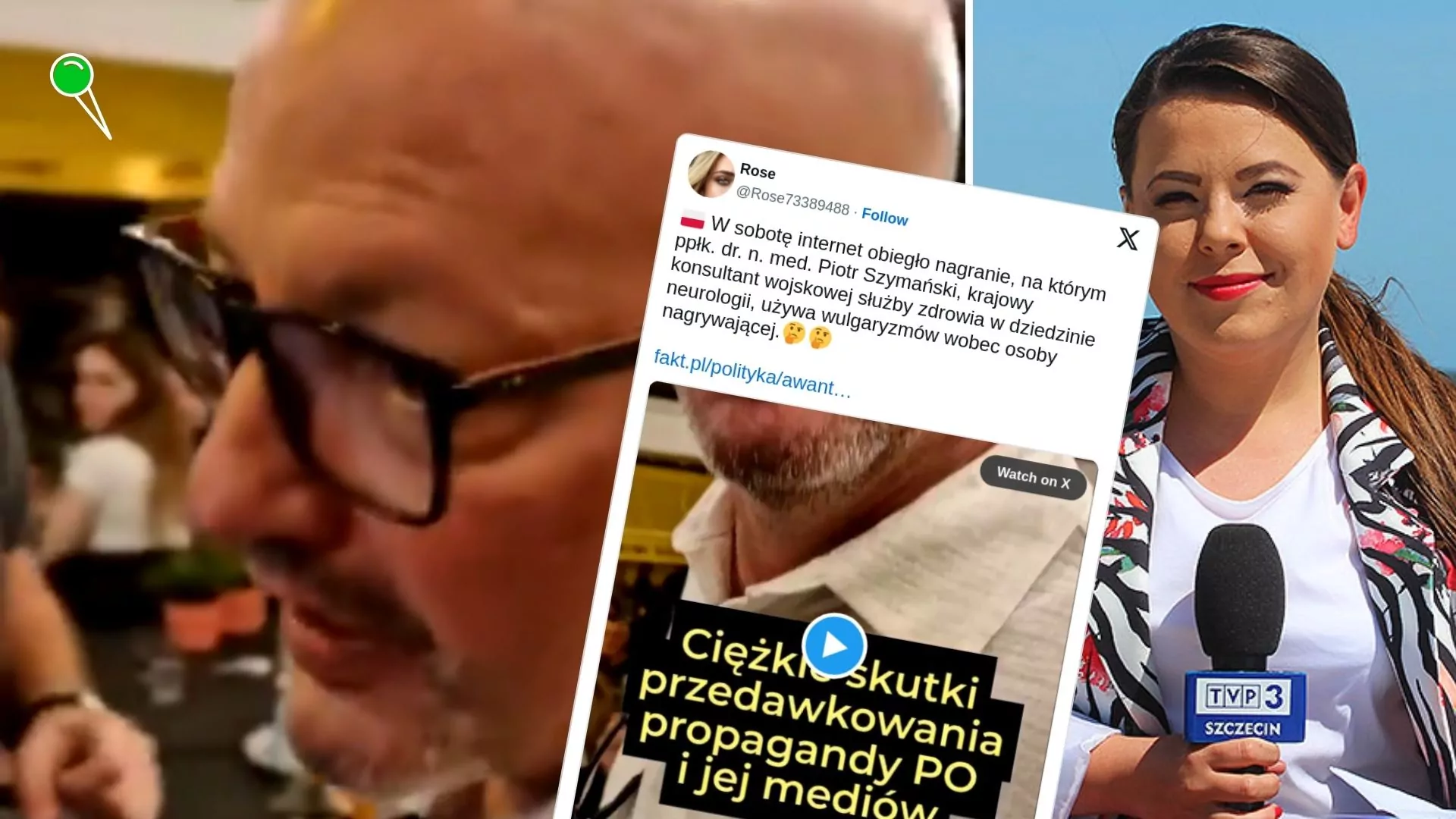 Skandal. Tak Piotr Szymański obrażał Żaklinę Skowrońską (FOTO: X)
