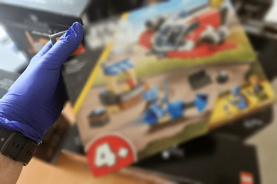 Ojciec i syn kradli klocki LEGO w sopockim sklepie (FOTO: KMP Sopot)