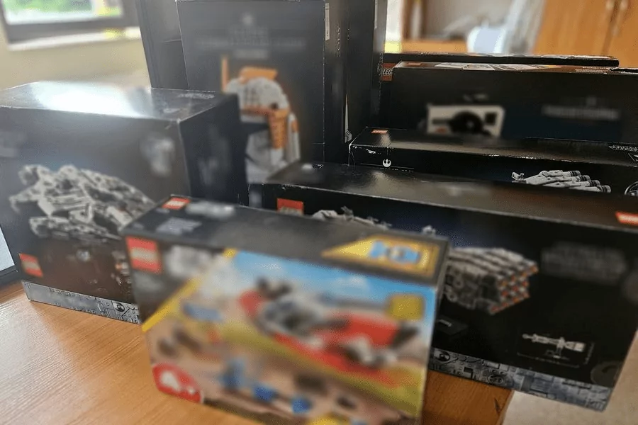 Ojciec i syn kradli klocki LEGO w sopockim sklepie (FOTO: KMP Sopot)