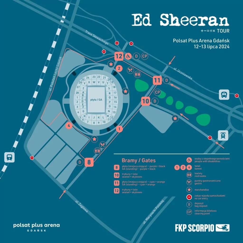 Koncert Eda Sheerana. Jak dotrzeć na stadion w Gdańsku? (FOTO: mat. prasowe)