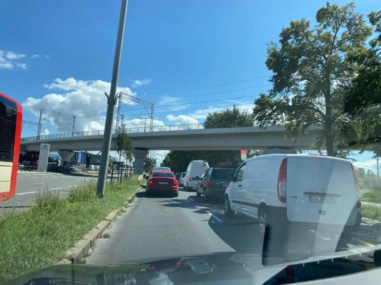 Armagedon na Grunwaldzkiej w Gdańsku. Tysiące osób w korku (FOTO: czytelnik wbijamszpile.pl)