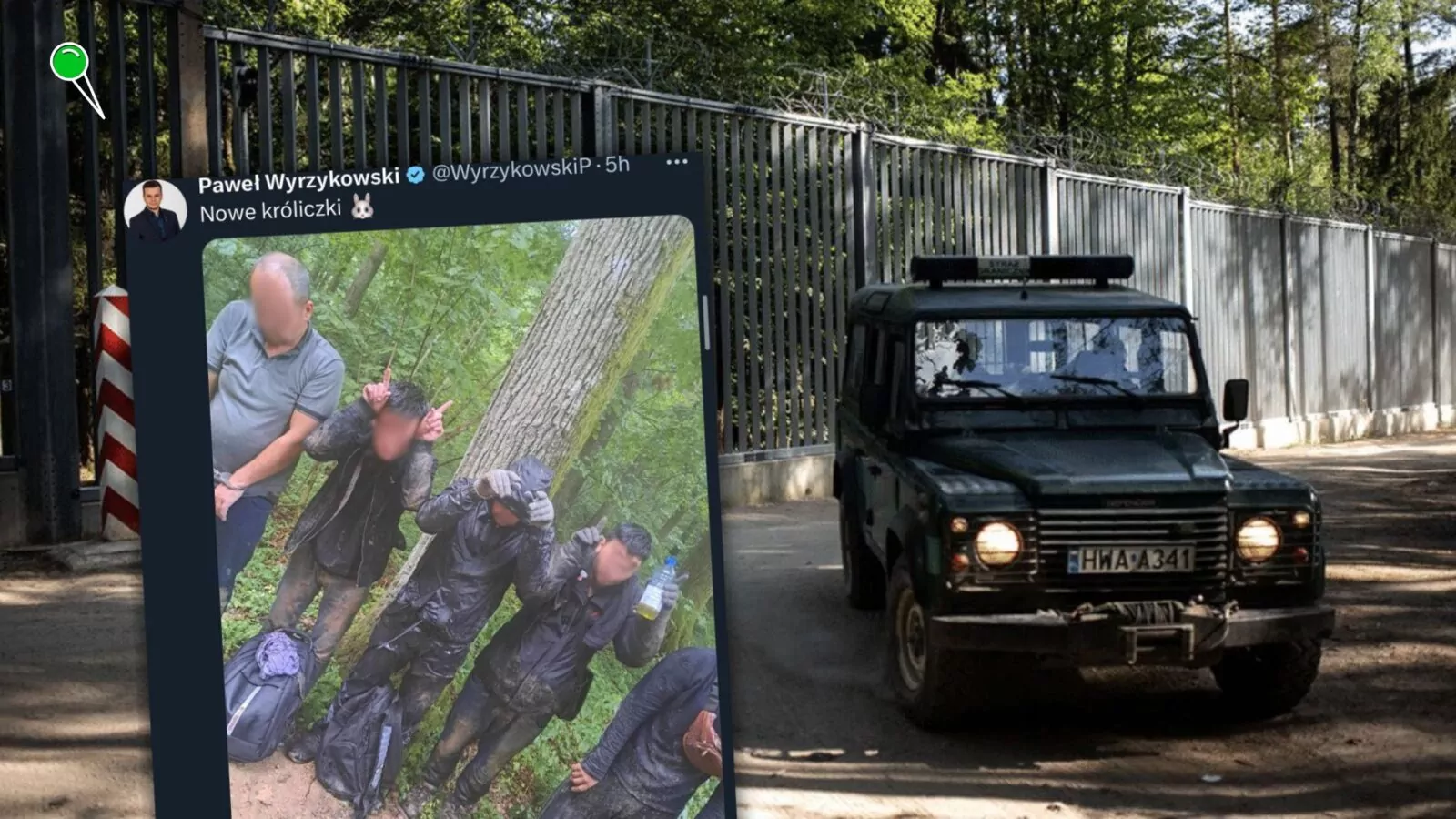 Nienawiść wobec migrantów. Rządowe "zero tolerancji" (FOTO: Straż Graniczna/X)