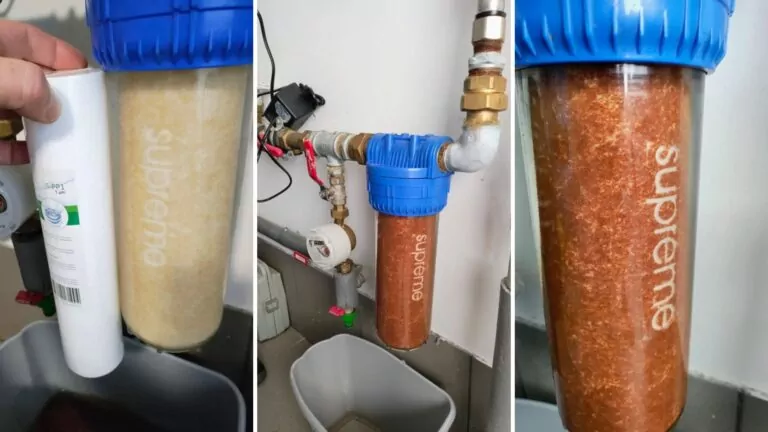 Brązowy osad w gdańskiej wodzie. Wodociągi wyjaśniają (FOTO czytelnik wbijszamszpile.pl)