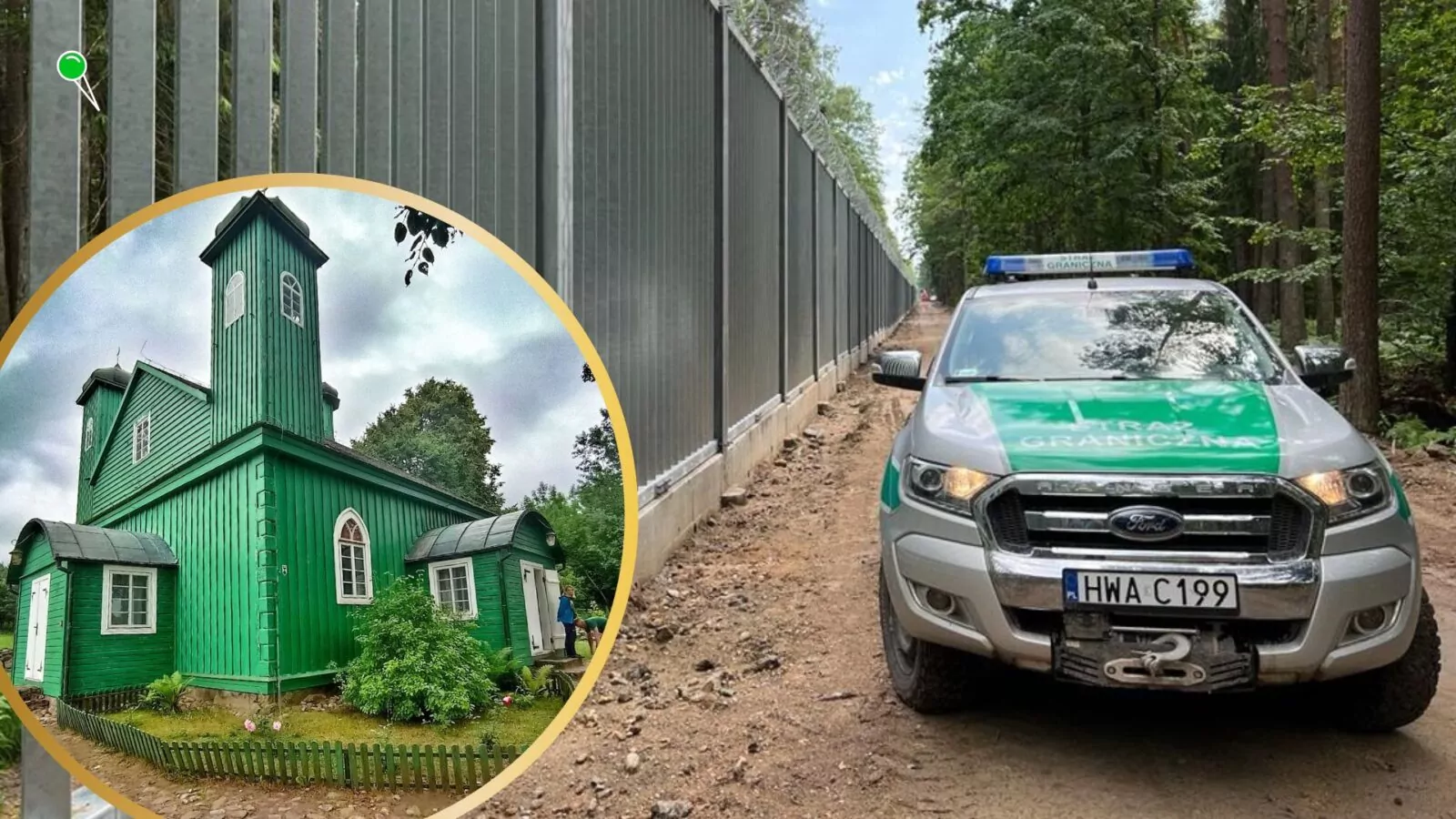 Podlasie w cieniu zapory. Życie na granicy z Białorusią (FOTO: wbijamszpile.pl/SG/X)