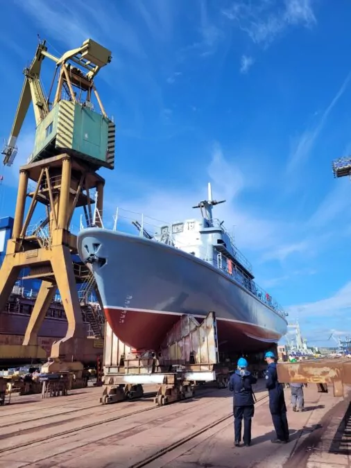 Trałowce ORP Wigry i ORP Drużno przejdą modernizację (FOTO: PGZ Stocznia Wojenna) 