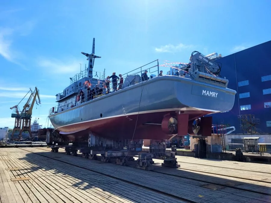 Trałowce ORP Wigry i ORP Drużno przejdą modernizację (FOTO: PGZ Stocznia Wojenna) 