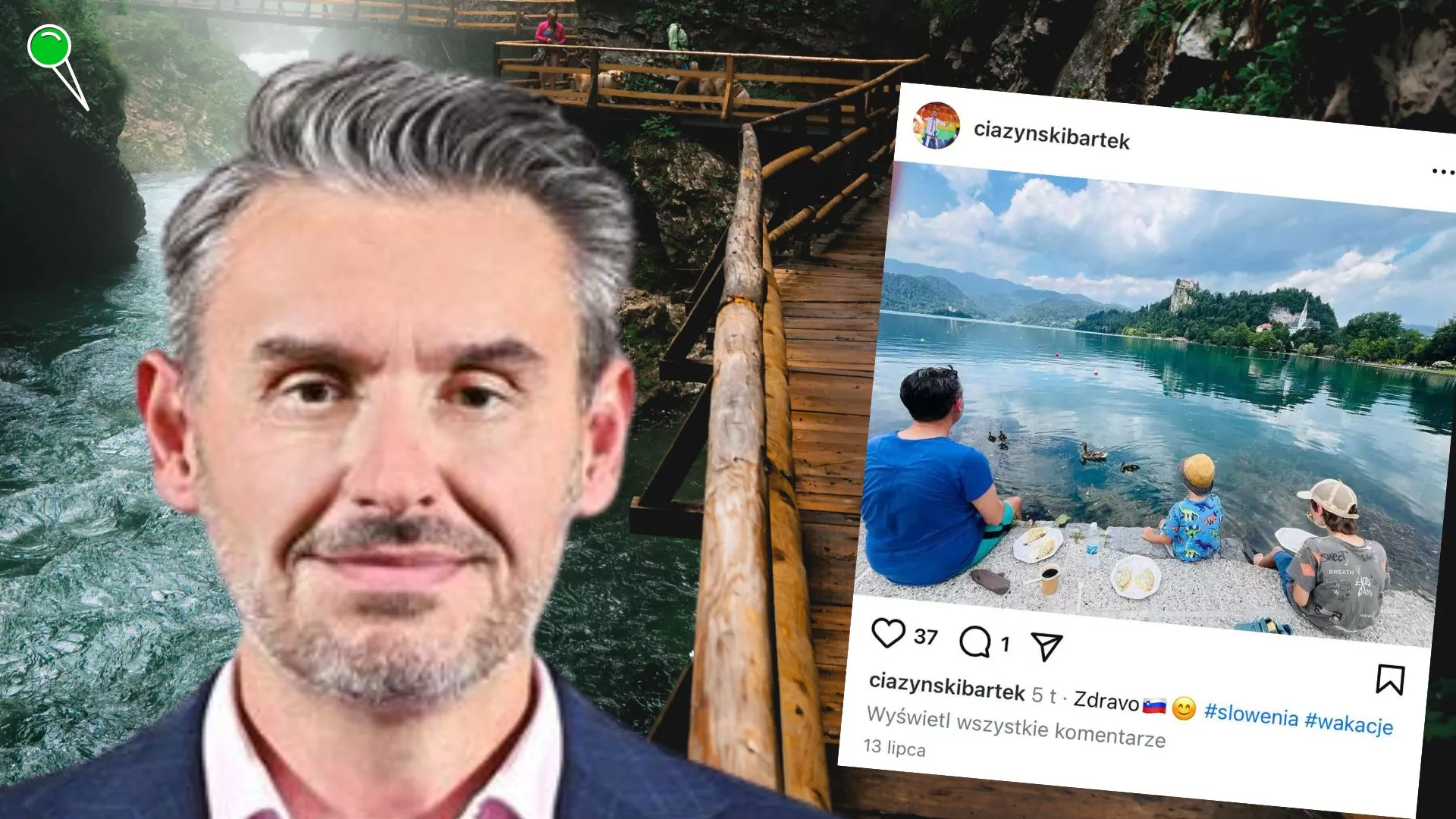 Afera z wiceministrem Ciążyńskim. O co w niej chodzi? (FOTO: MS/Insagram/canva.com)