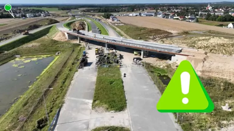 Ruch wahadłowy na DK20 w Glinczu do końca roku (FOTO: GDDKiA)