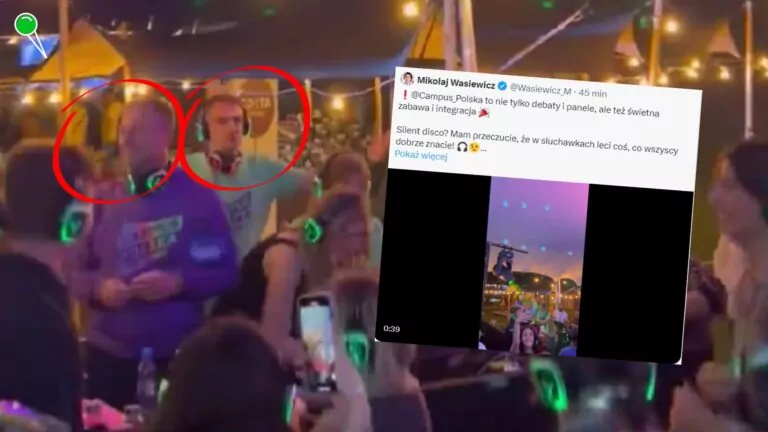 Szokujące nagranie z Campus Polska. Śpiewano „Je**ć PiS” (FOTO: X)