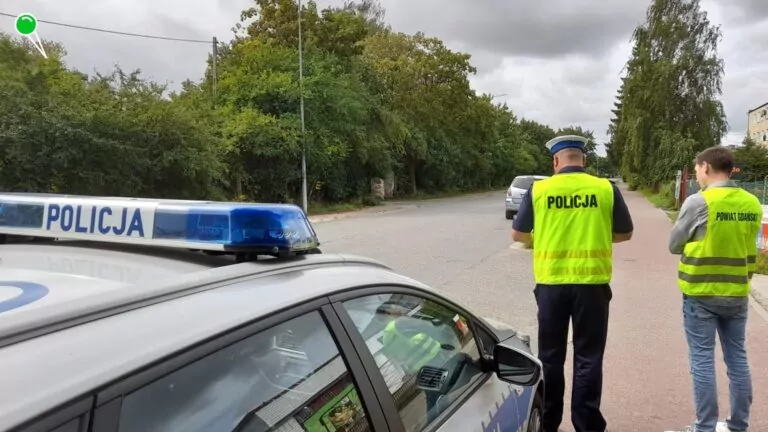Specjalna komisja badała miejsce wypadku w Cedrach Małych (FOTO: KPP Pruszcz Gdański)