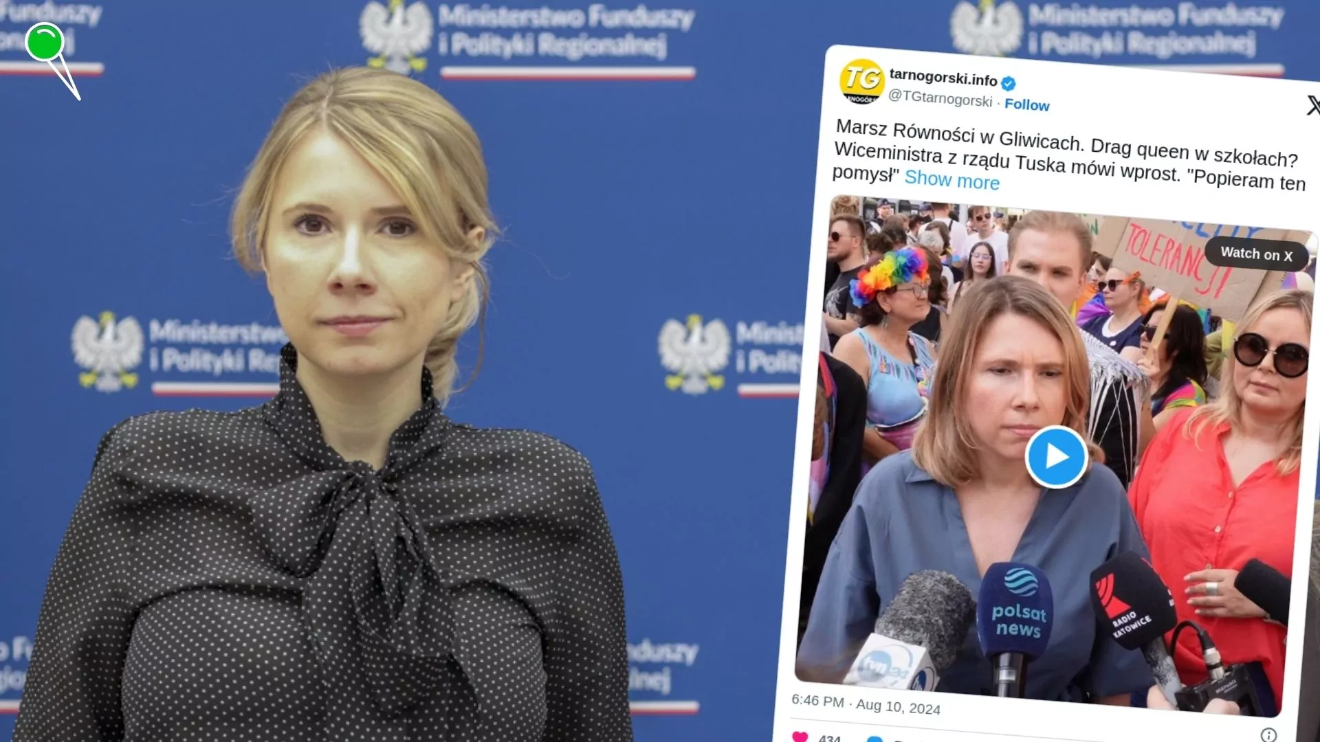 Drag Queen w polskich szkołach. Wiceminister Sikora jest za (FOTO: MFiPR)