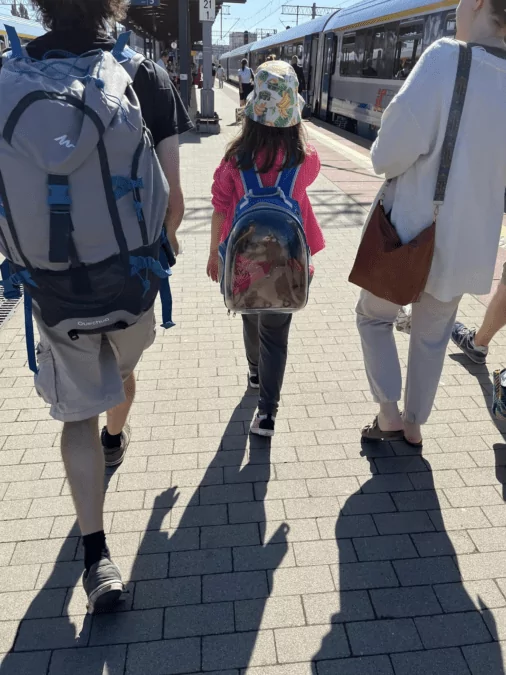 Burza w sieci. Zdjęcie psa w "plastikowej trumnie" podczas upału (FOTO: Bambi Suwuter/Facebook.com)