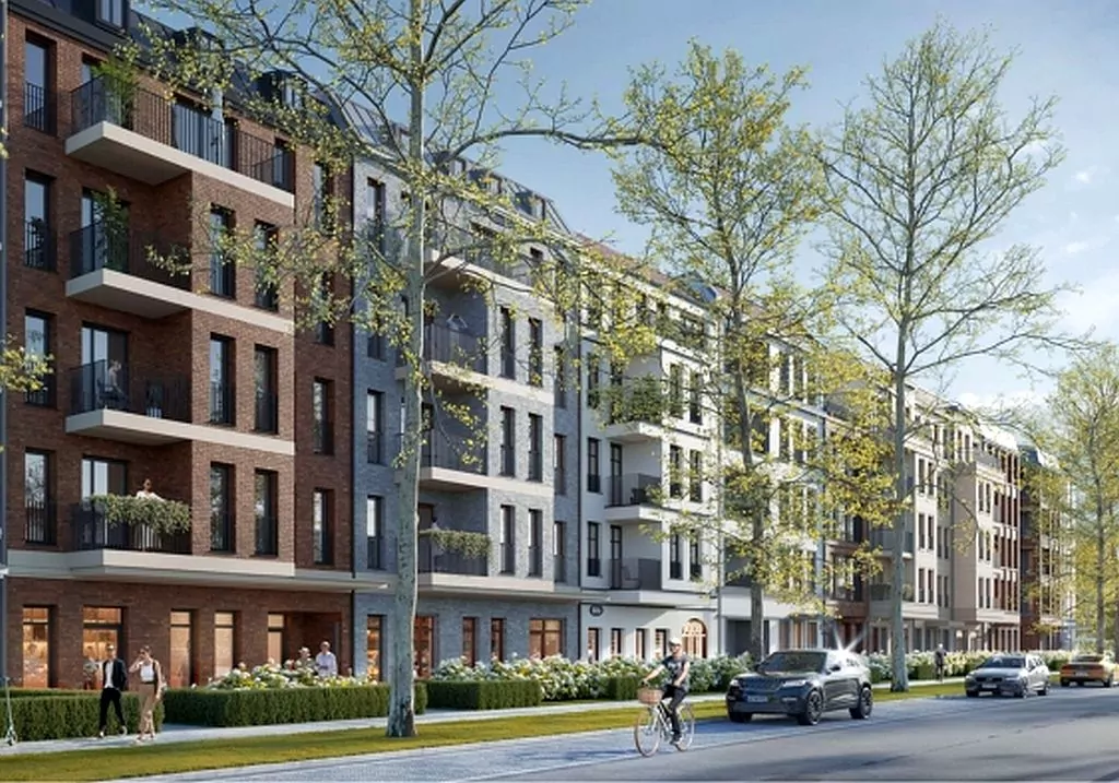 Nowa inwestycja na Dolnym Mieście w Gdańsku pn. Jaskółcza (FOTO: Euro Styl)