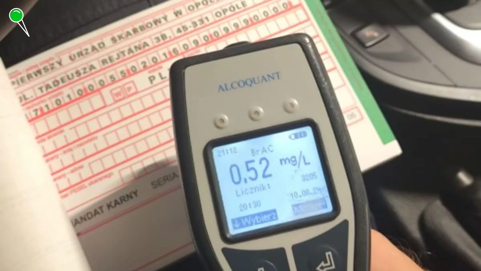 Mandat 2500 zł za jazdę hulajnogą pod wpływem alkoholu (FOTO: KMP Sopot)