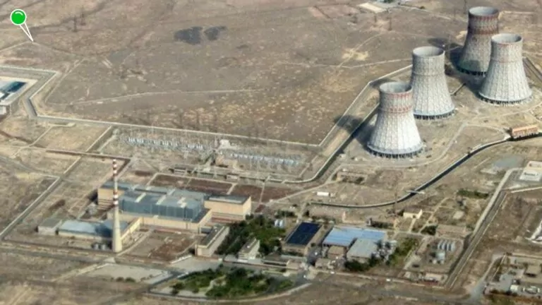 Uderzenie pioruna wyłączyło radziecki reaktor atomowy (FOTO: Metsamor)