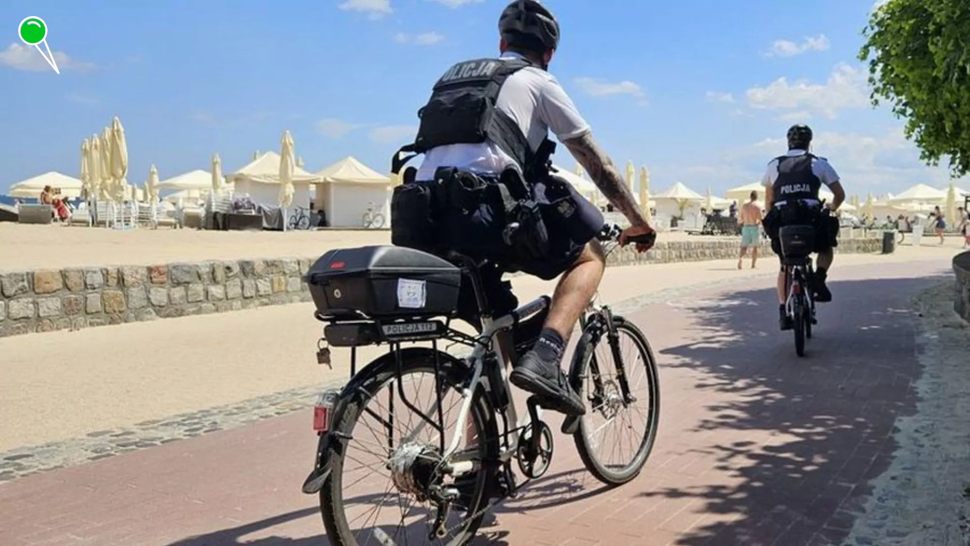 Mandat 2500 zł dla nietrzeźwego rowerzysty w Sopocie (FOTO: KMP Sopot)