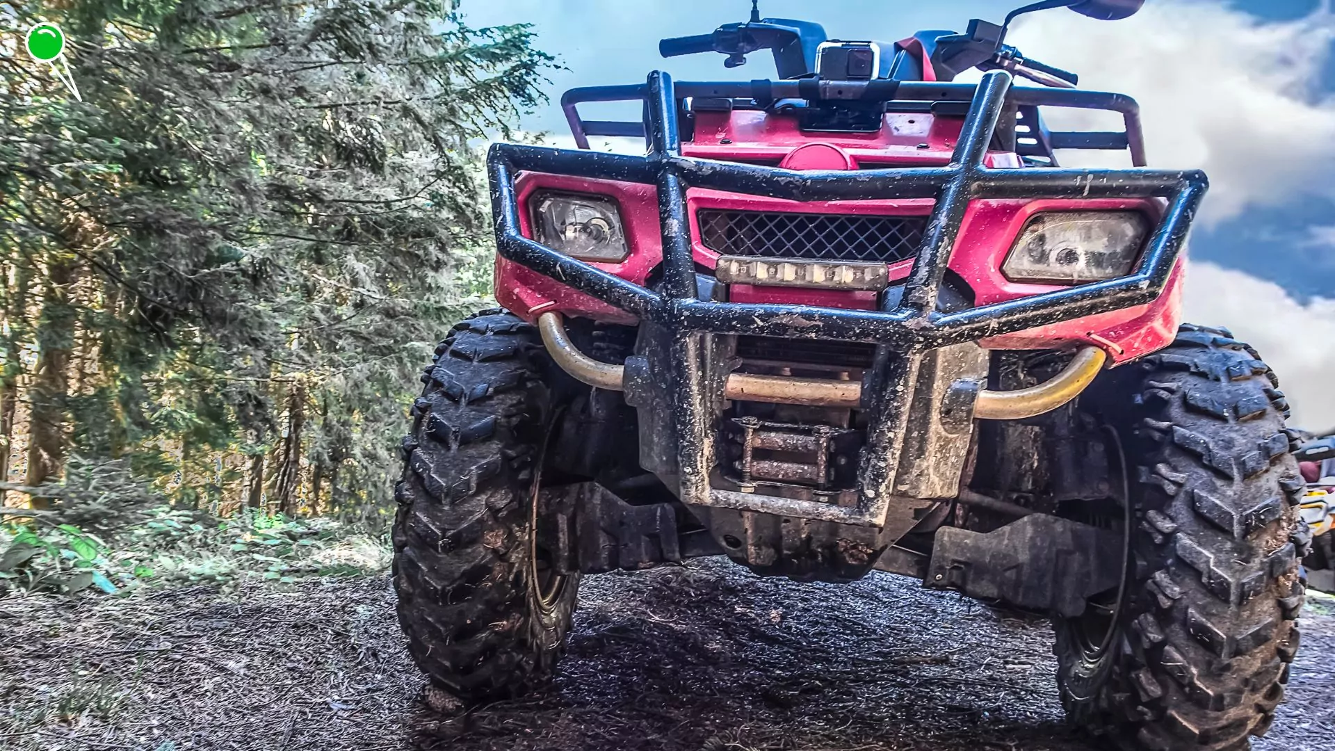 Tragedia w powiecie wejherowskim. 54-latek zginął na quadzie (FOTO: camva.com)