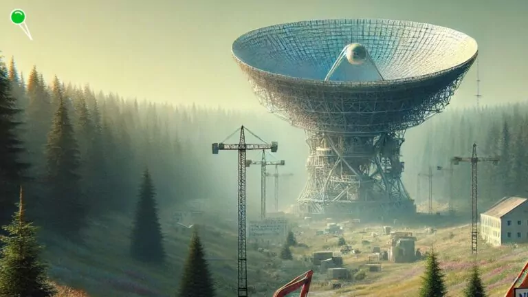 Ambitny projekt radioteleskopu Heweliusz. Co poszło nie tak? (FOTO: wbijamszpile.pl)