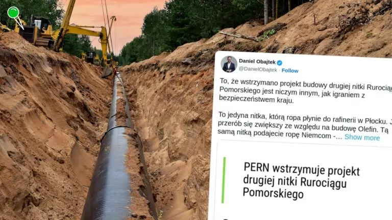 Znowu cięcia w inwestycjach. Nie będzie Rurociągu Pomorskiego (FOTO: X/canva.com)