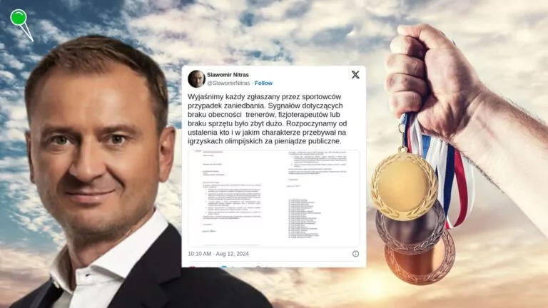 Paryż 2024. Wydatki na PKOl pod lupą Sławomira Nitrasa (FOTO: MSiT/canva.com/X)