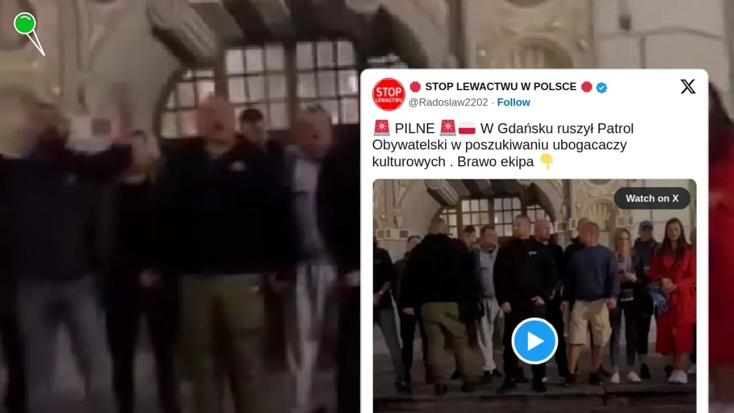 Patrol obywatelski w Gdańsku po wydarzeniach w Śremie (FOTO: X)