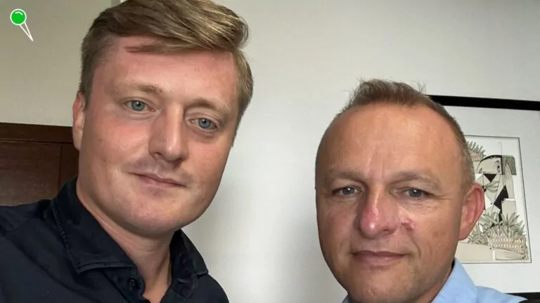 Bartosz Lewandowski obrońcą policjanta znad granicy Tomasza Waszczuka z prawej (FOTO: canva.com)