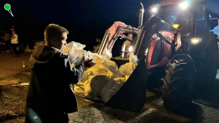 Sytuacja powodziowa na południu Polski (FOTO: Miasto Brzeg Dolny)