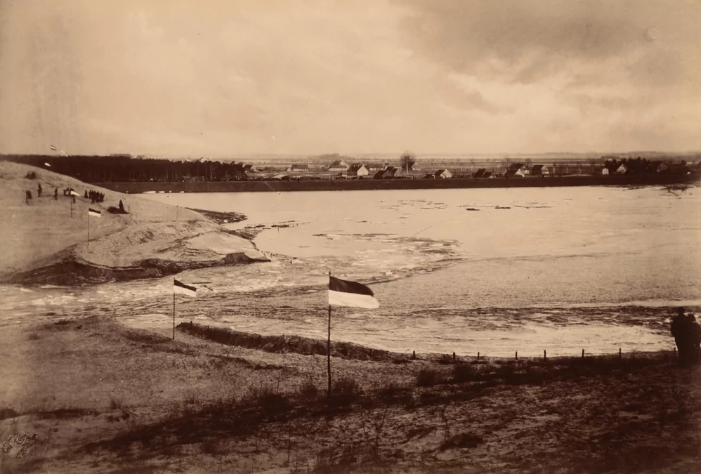 Budowa przekopu Wisły między Świbnem, a Mikoszewem na Żuławach Wiślanych. Regulacja Żuław Wiślanych.