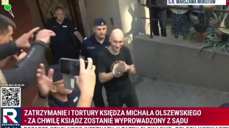 Sprawa księdza Michała Olszewskiego odroczona (FOTO: TV Republika)