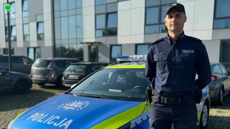 Policjant poza służbą zatrzymał pijanego kierowcę w Bąkowie (FOTO: KMP Gdańsk)