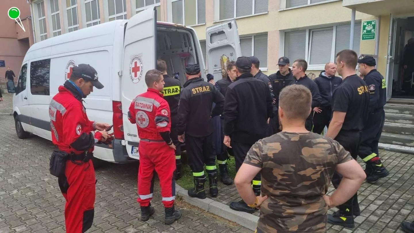 Sopot organizuje pomoc dla zalanych gmin na południu Polski (FOTO: KWP PSP Gdańsk)