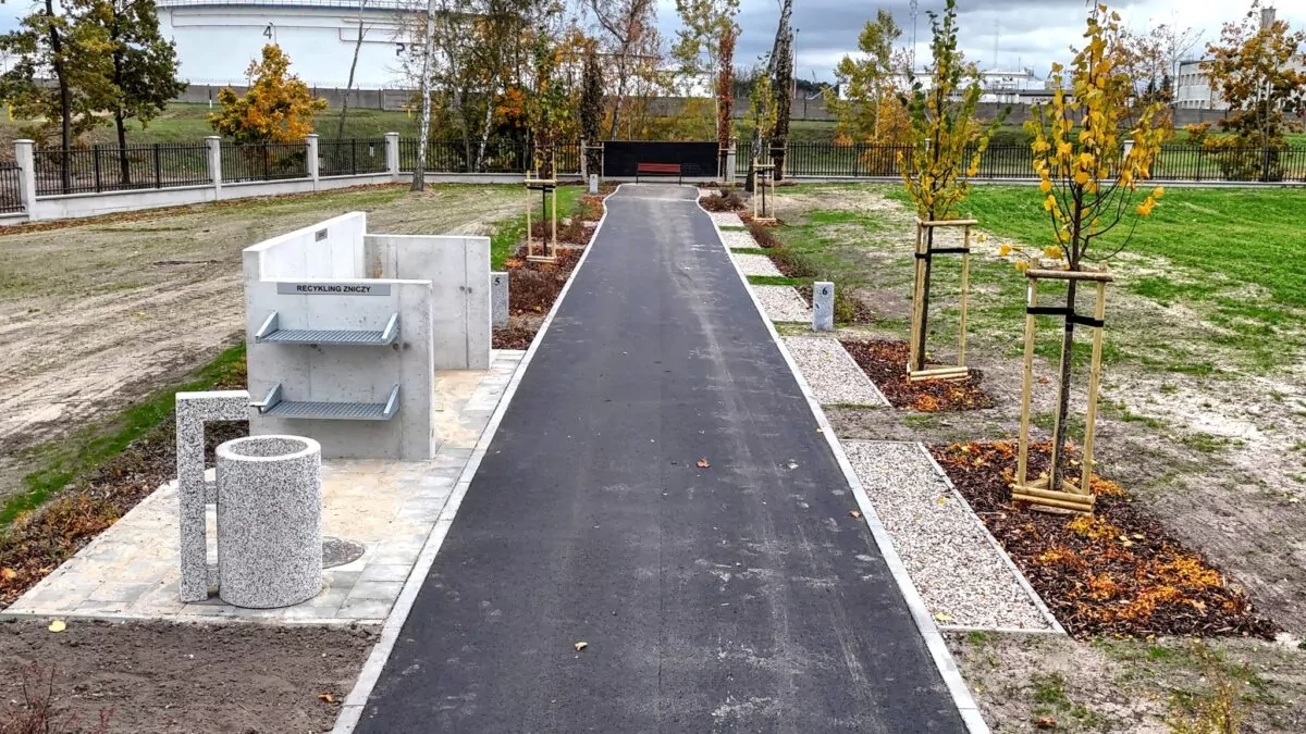 Rozbudowa cmentarzy - efekt prac przy nekropolii obok ulicy Kępnej w Gdańsku (FOTO: DRMG)