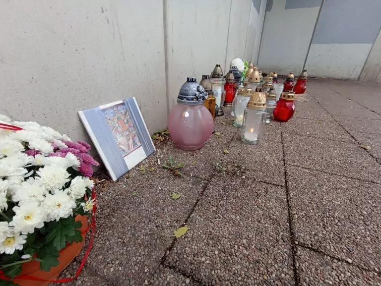 Miejsce tragedii na na pętli tramwajowej Łostowice-Świetokrzyska (FOTO: wbijamszpile.pl)