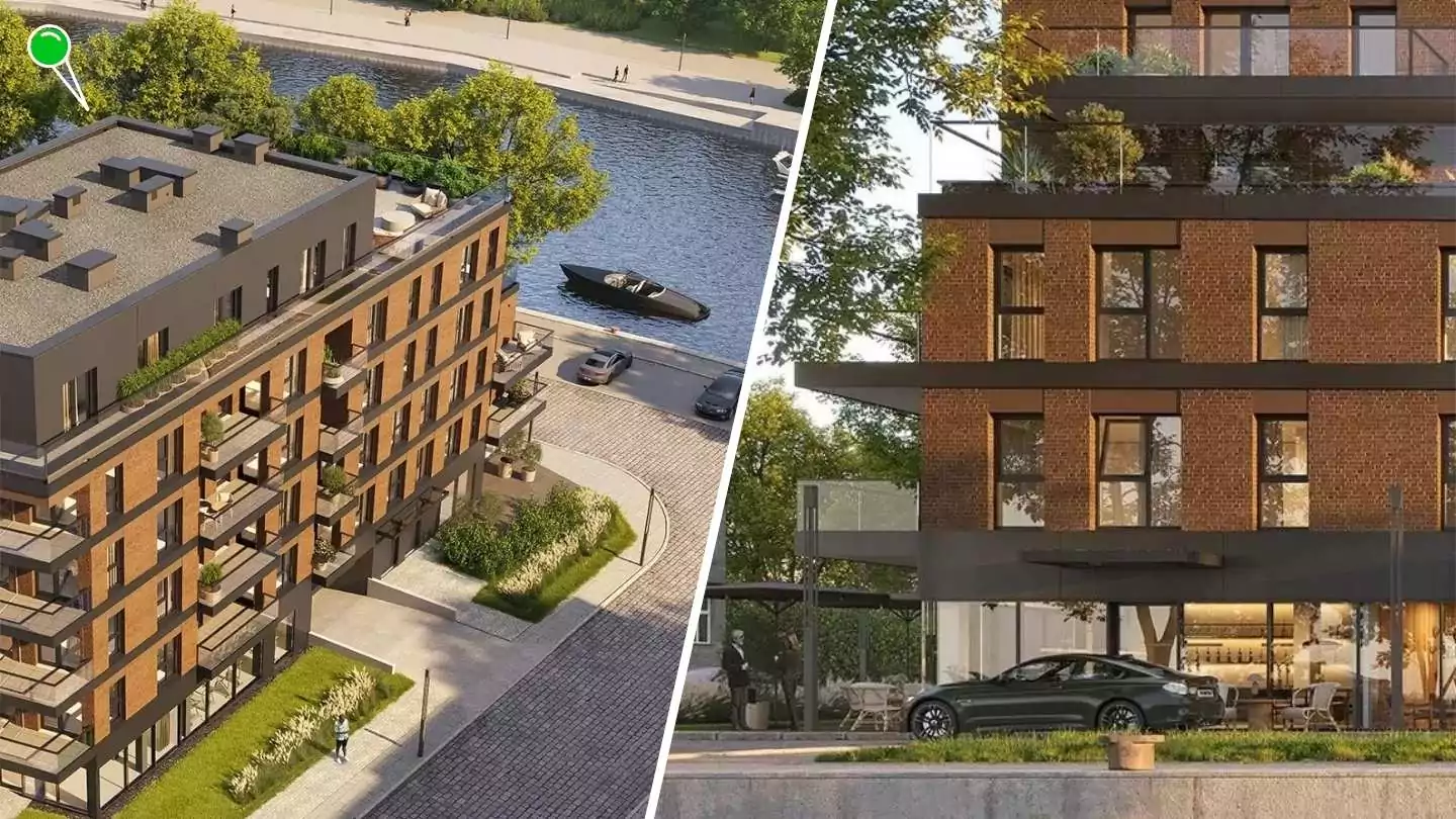Kapitanat Gdańsk. Nowe apartamenty nad Motławą (FOTO: Budlex)